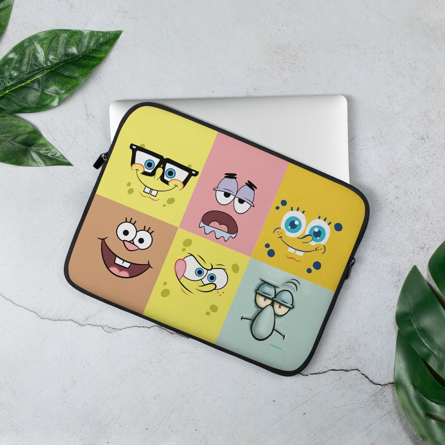 Spongebob Blocks Laptop Sleeve - Paramount Shop