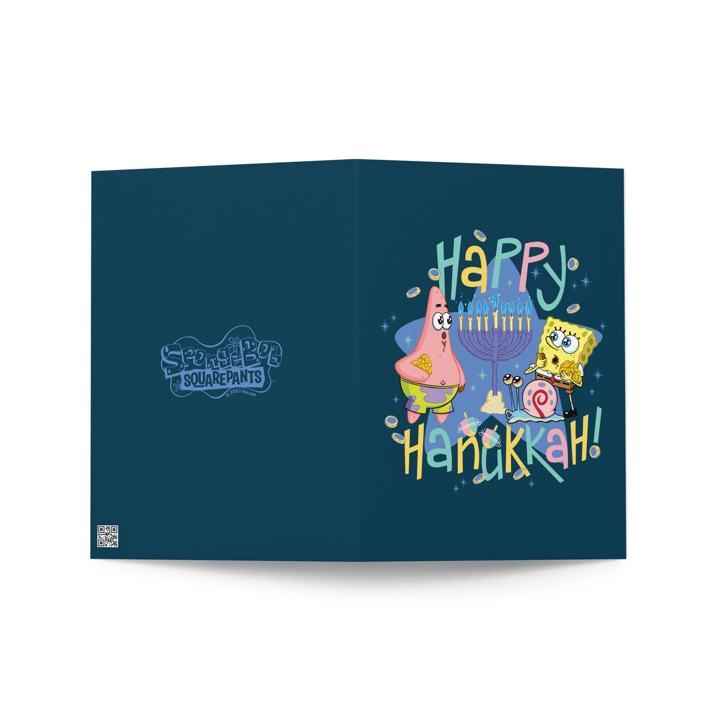 SpongeBob Hanukkah Greeting Card - Paramount Shop