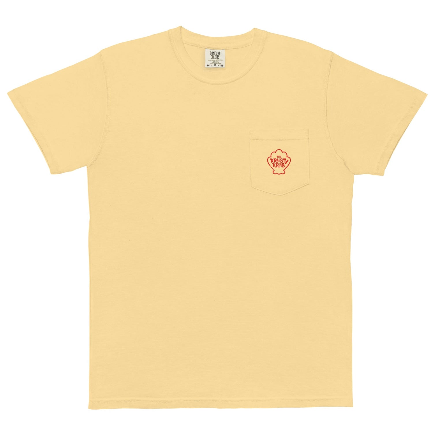 SpongeBob Krusty Krab Comfort Colors Pocket T - Shirt - Paramount Shop