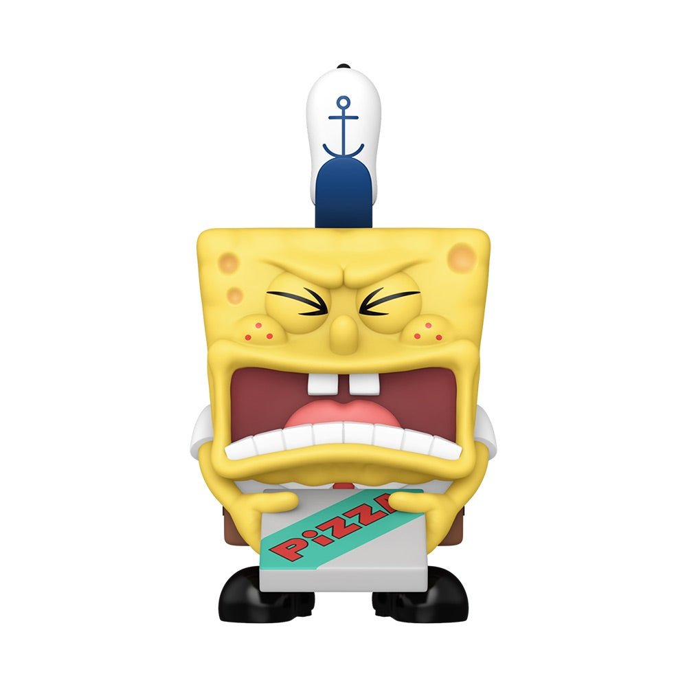 SpongeBob SquarePants 25th Anniversary SpongeBob with Pizza Funko Pop! Figure - Paramount Shop