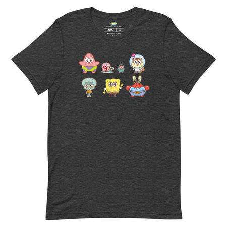 SpongeBob SquarePants AdoraBob Gang Adult Unisex T-Shirt - Paramount Shop