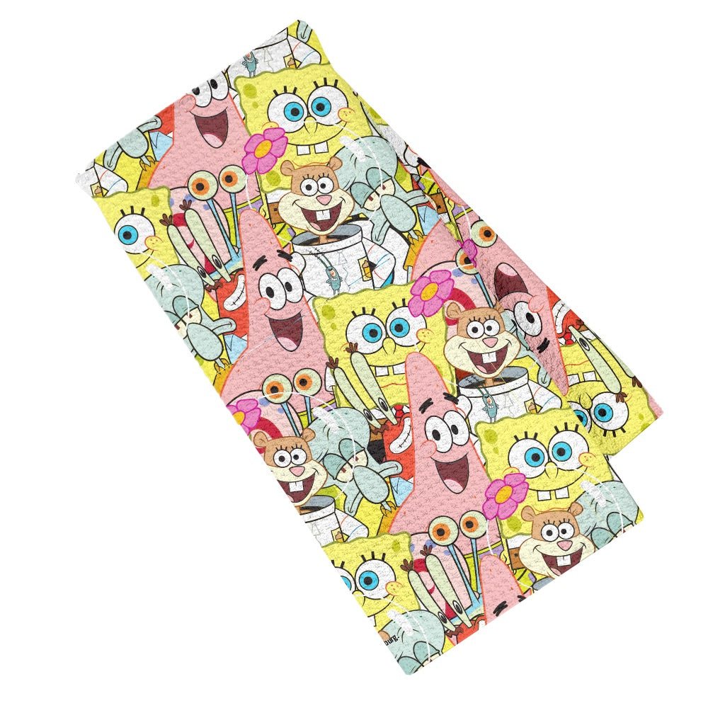 SpongeBob SquarePants and Friends Kitchen Towel - Paramount Shop