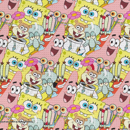 SpongeBob SquarePants and Friends Kitchen Towel - Paramount Shop