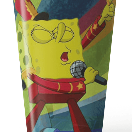 SpongeBob SquarePants Band Geeks 17 oz Drinking Glass - Paramount Shop