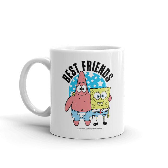 SpongeBob SquarePants Best Friends Personalized 11 oz Mug - Paramount Shop