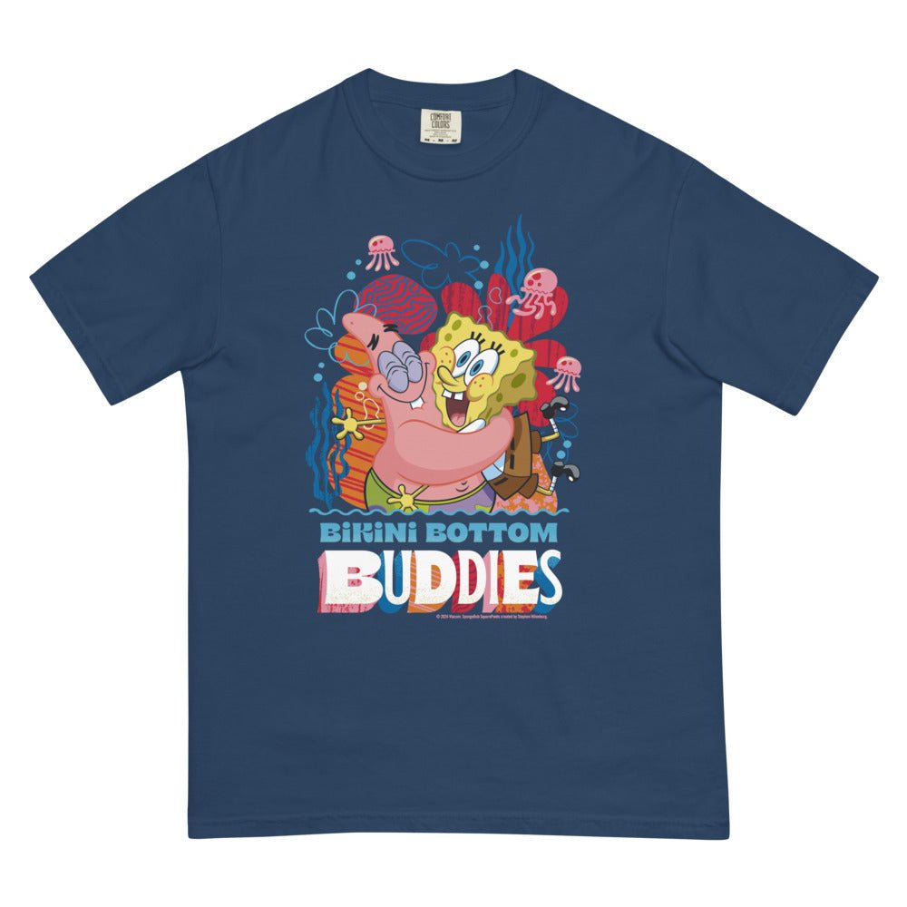 SpongeBob SquarePants Bikini Bottom Buddies Comfort Colors T-Shirt - Paramount Shop