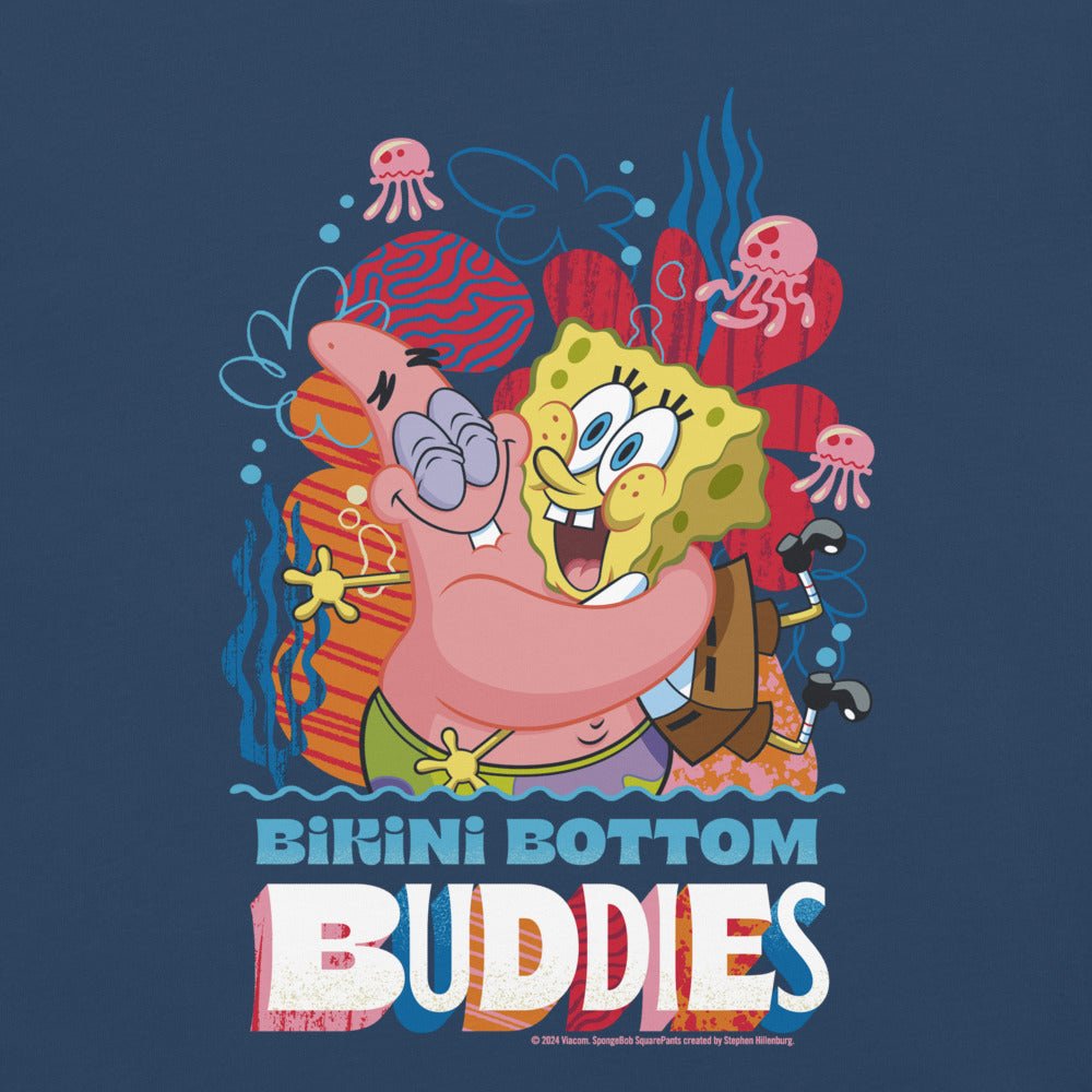 SpongeBob SquarePants Bikini Bottom Buddies Comfort Colors T-Shirt - Paramount Shop