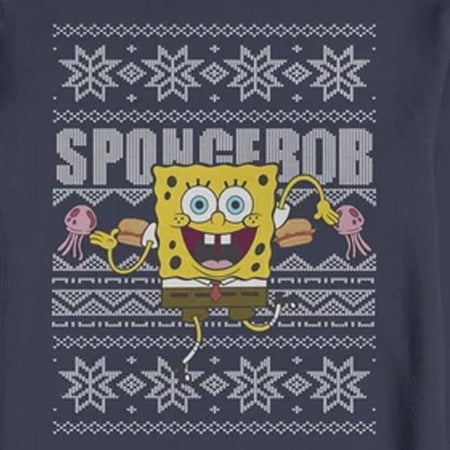 SpongeBob SquarePants Dancing Sponge Crew Neck Sweatshirt - Paramount Shop