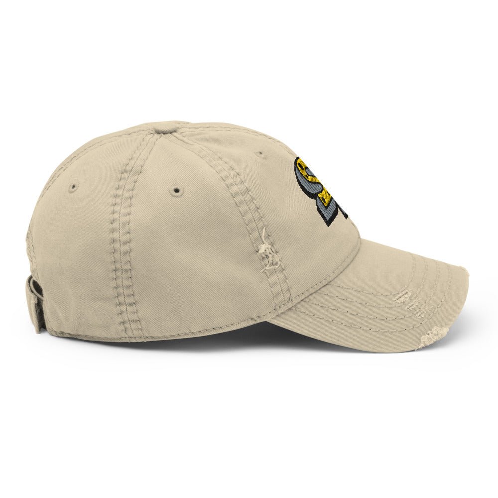 SpongeBob SquarePants Embroidered Distressed Dad Hat - Paramount Shop