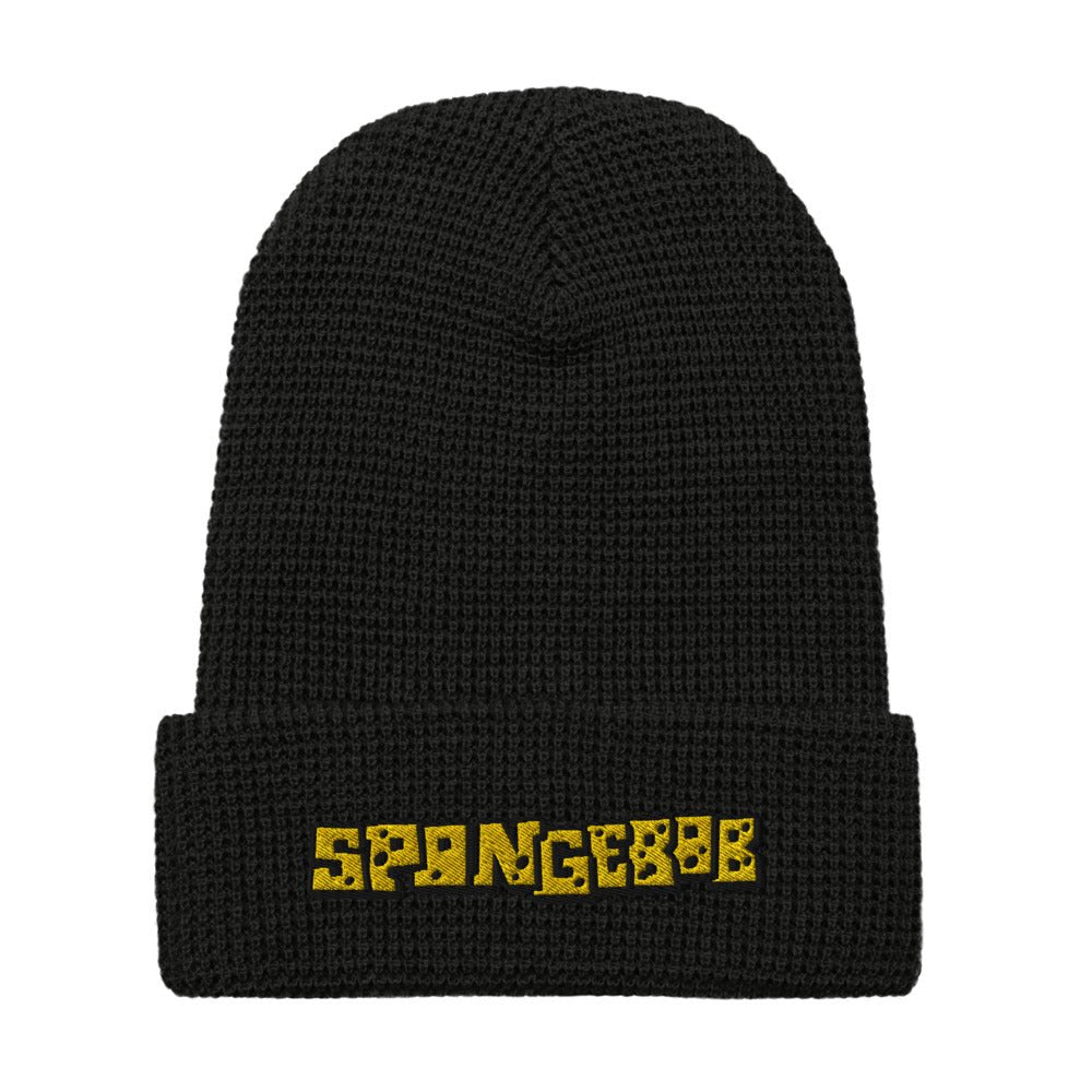 SpongeBob SquarePants Embroidered Waffle Beanie - Paramount Shop