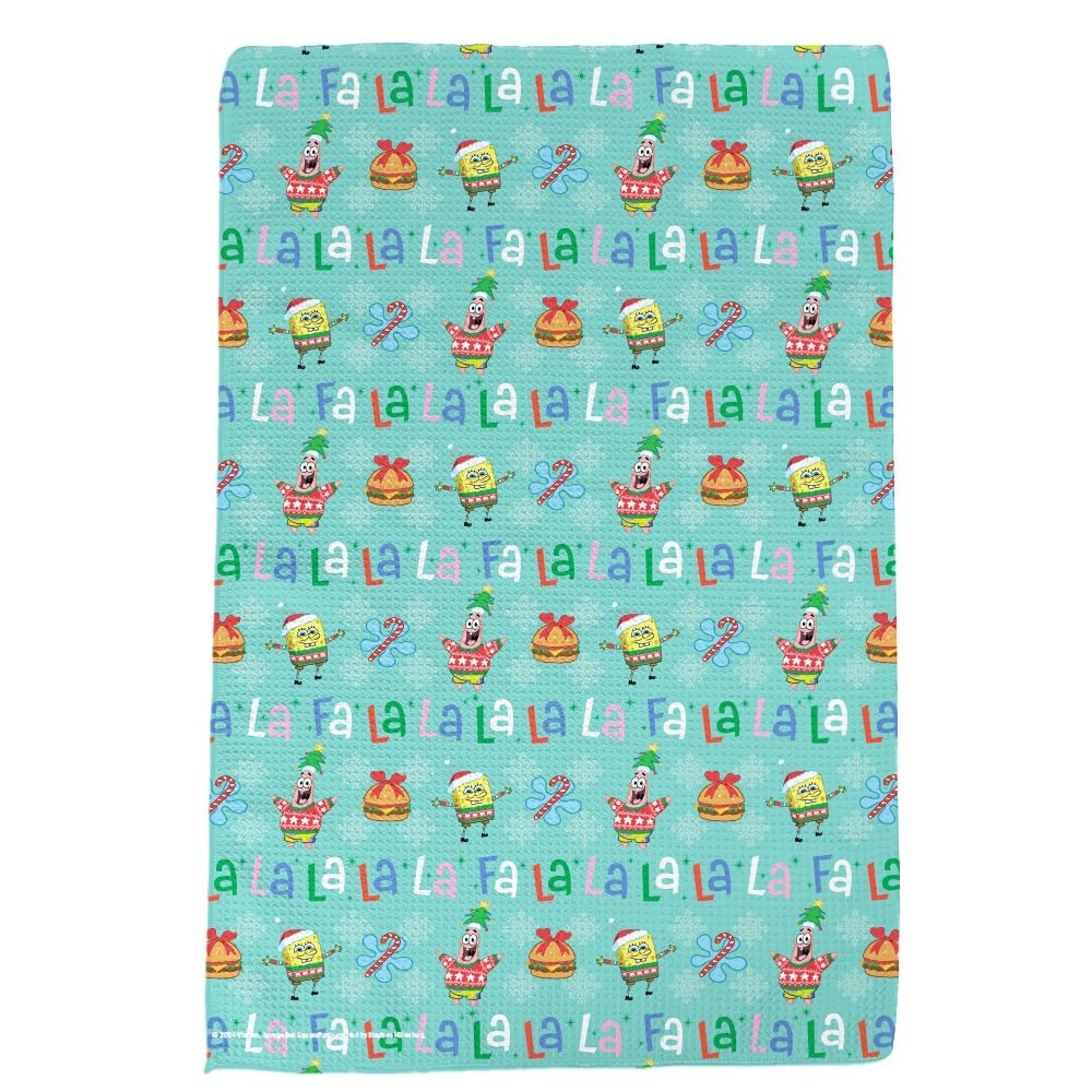 SpongeBob SquarePants Fa La La Kitchen Towel - Paramount Shop