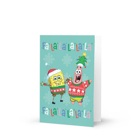 SpongeBob SquarePants FaLaLa Holiday Card - Paramount Shop