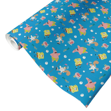 SpongeBob SquarePants Friends Gift Wrap - Paramount Shop