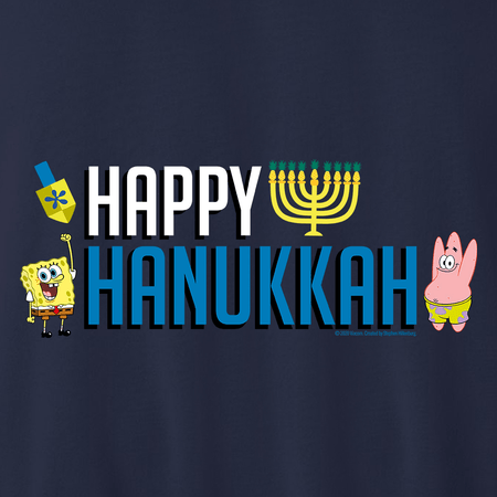 SpongeBob SquarePants Happy Hanukkah Sweatshirt - Paramount Shop