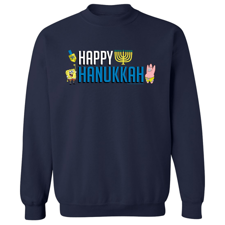 SpongeBob SquarePants Happy Hanukkah Sweatshirt - Paramount Shop