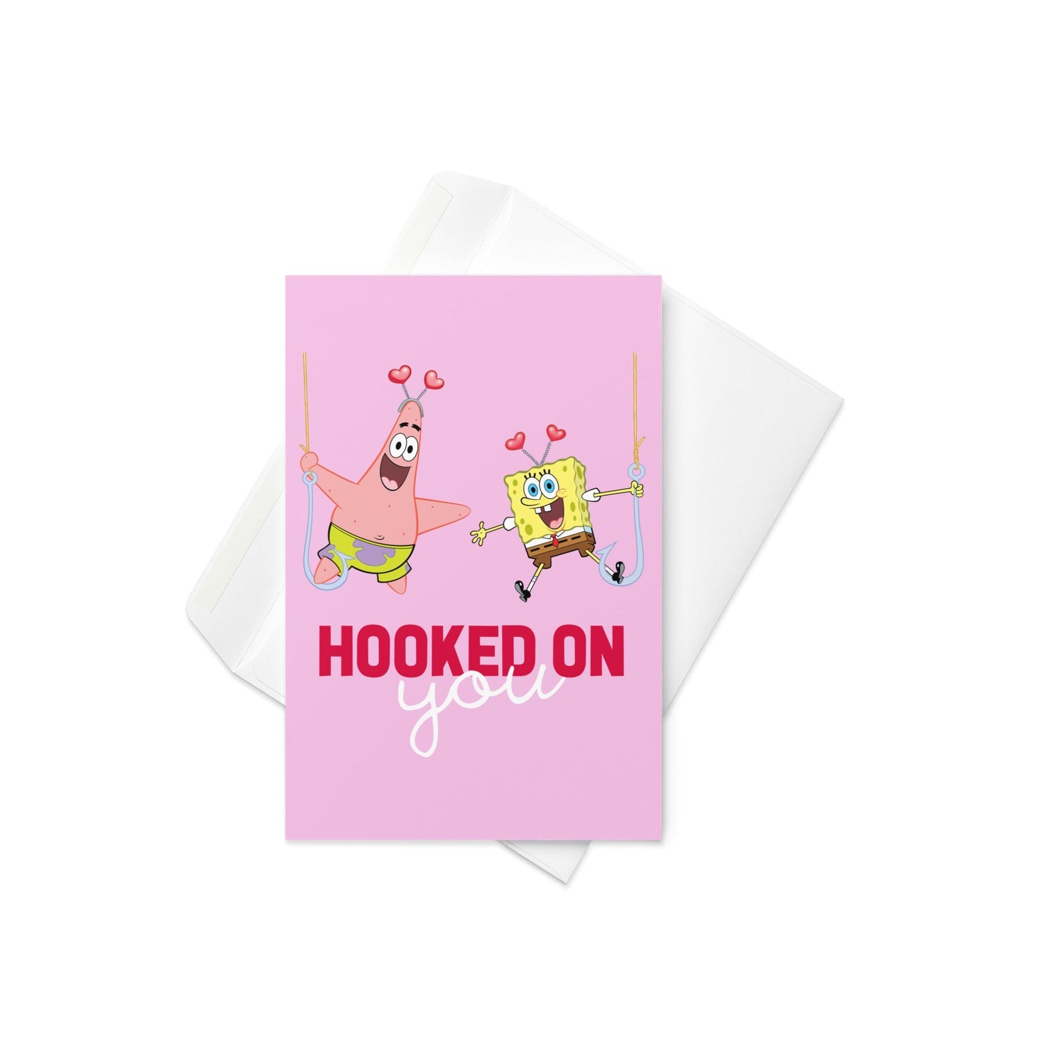 SpongeBob SquarePants Hooked On You Greeting card - Paramount Shop