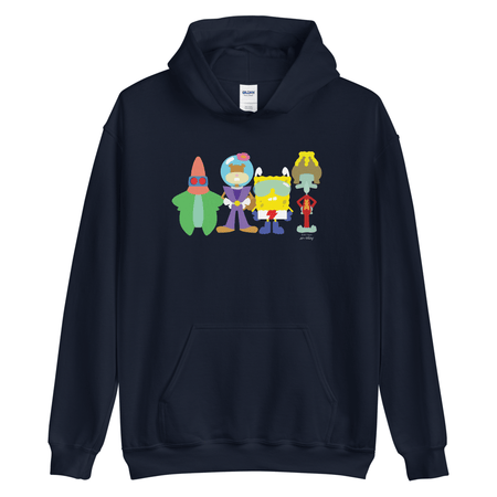 SpongeBob SquarePants IJLSA Hooded Sweatshirt - Paramount Shop