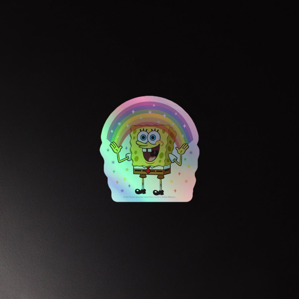 SpongeBob SquarePants Imagination Holographic Sticker - Paramount Shop