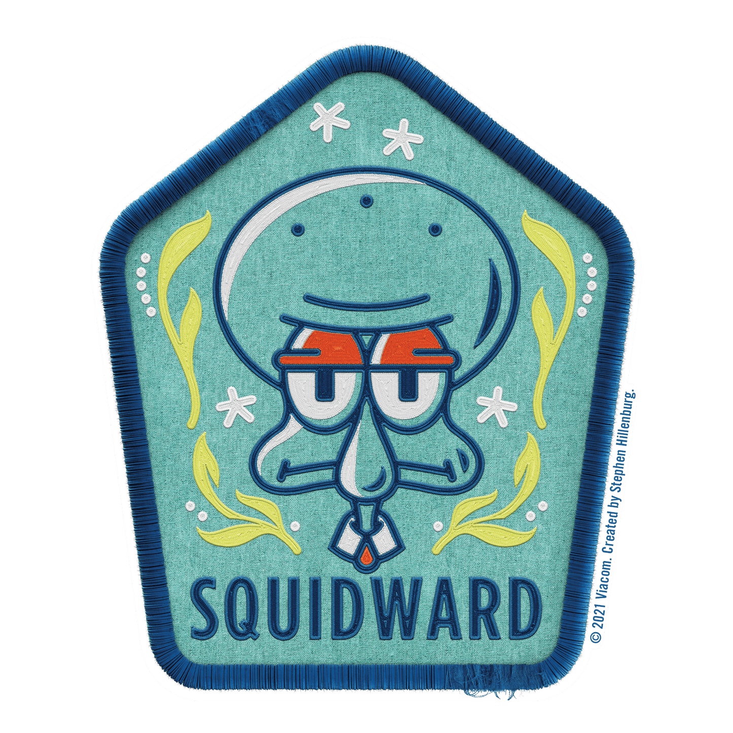 SpongeBob SquarePants Kamp Koral Character Badge Stickers Pack of 3 - Paramount Shop