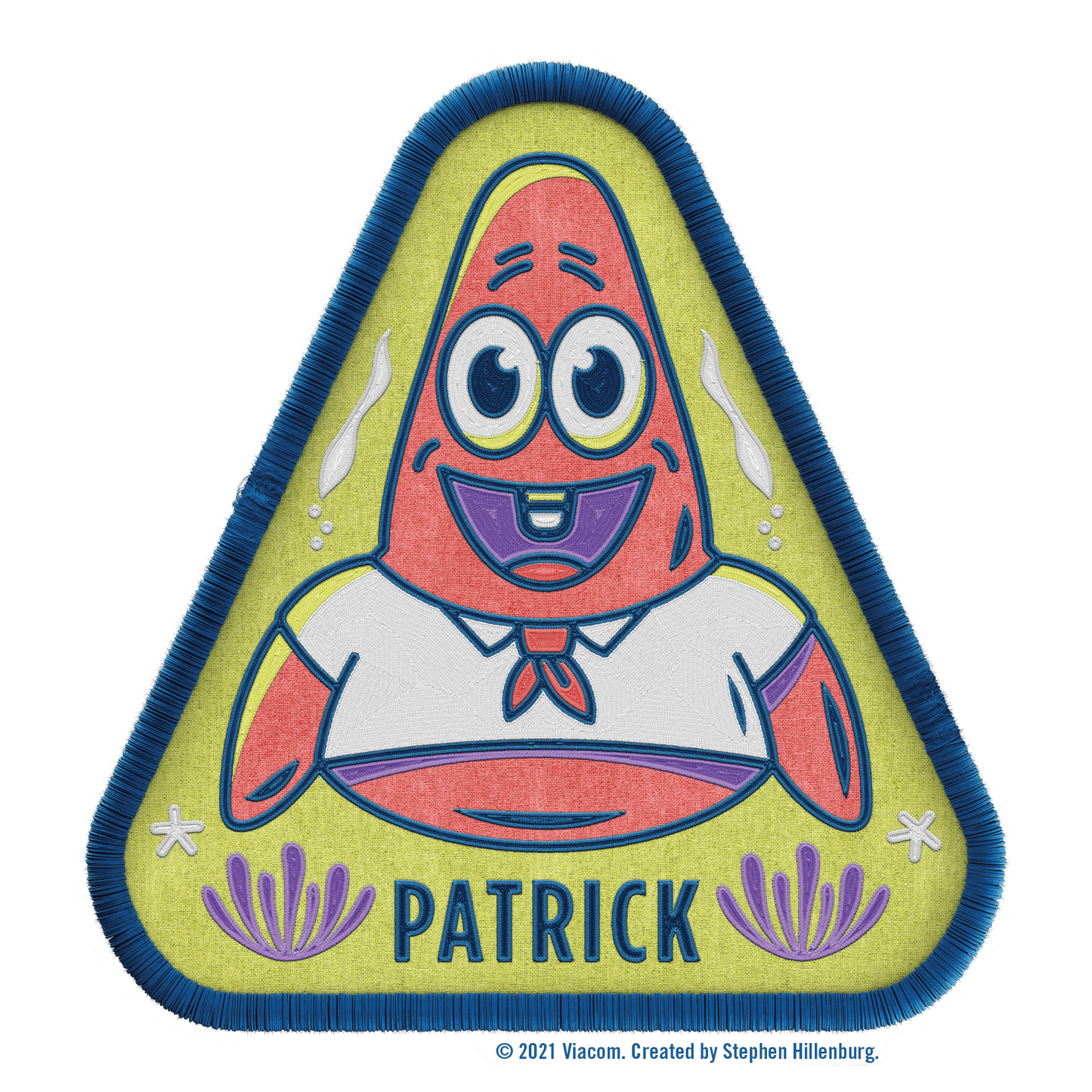 SpongeBob SquarePants Kamp Koral Character Badge Stickers Pack of 3 - Paramount Shop