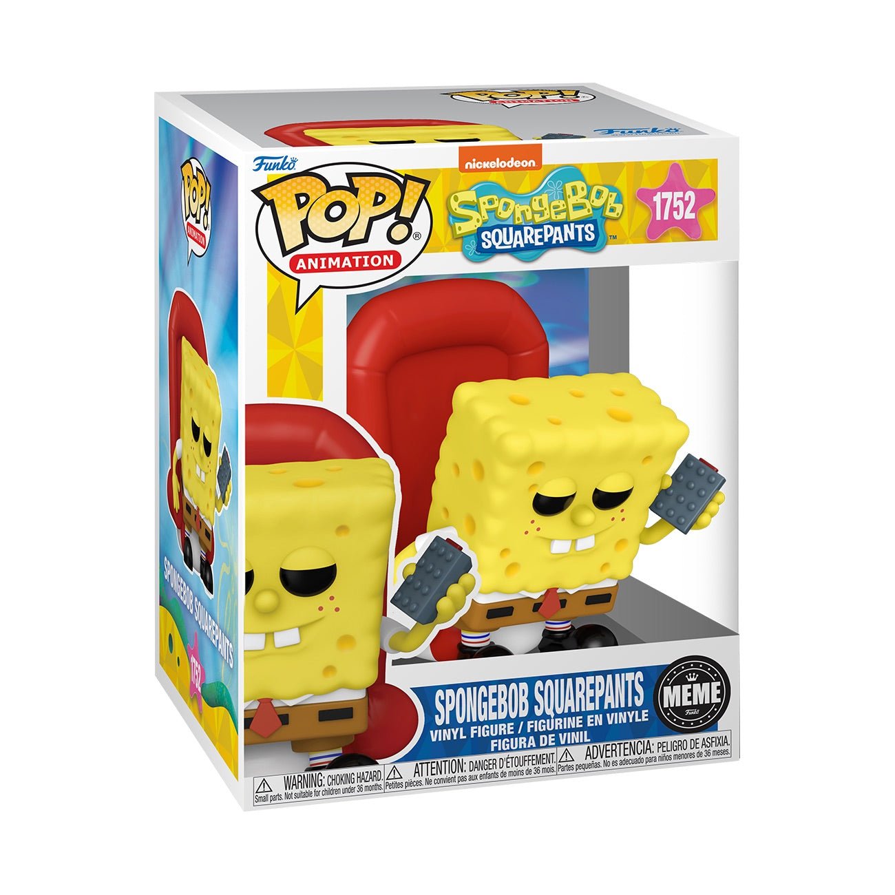 SpongeBob SquarePants Meme Funko Pop! Premium Figure - Paramount Shop