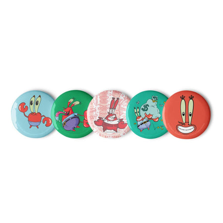 Spongebob Squarepants Mr. Krabs Pin Set - Paramount Shop