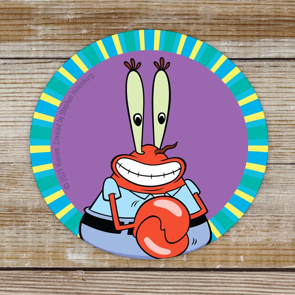 SpongeBob SquarePants Mr. Krabs Stickers - Paramount Shop