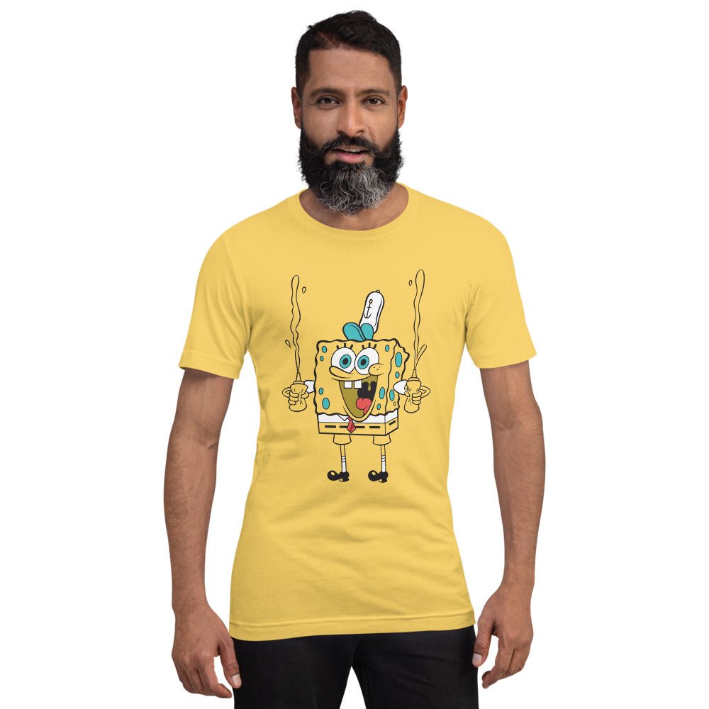 SpongeBob Squarepants Mustard Unisex T-Shirt - Paramount Shop