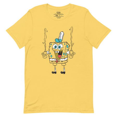 SpongeBob Squarepants Mustard Unisex T-Shirt - Paramount Shop