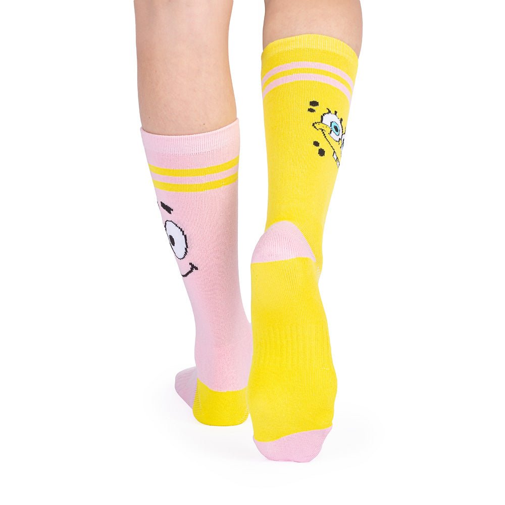 SpongeBob SquarePants Patrick and Spongebob Duo Socks - Paramount Shop