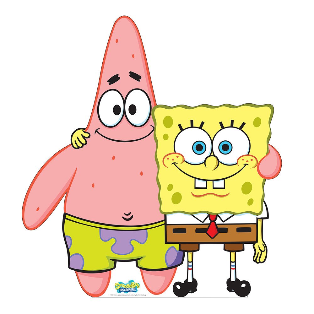 SpongeBob SquarePants Patrick and SpongeBob Life - Size Standee - Paramount Shop