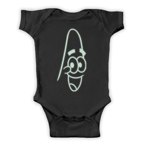 SpongeBob SquarePants Patrick Glow in the Dark Baby Bodysuit - Paramount Shop