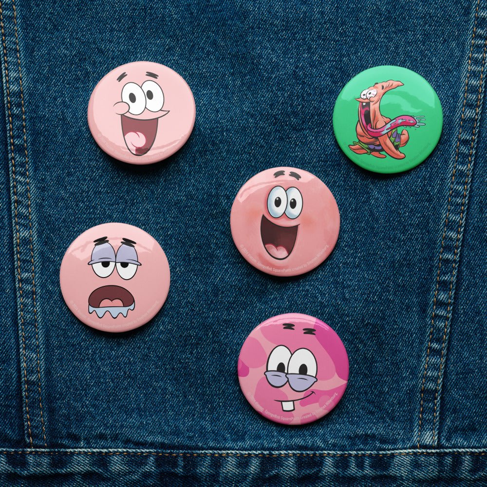 Spongebob Squarepants Patrick Pin Set - Paramount Shop