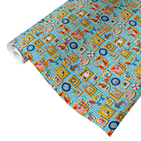 SpongeBob SquarePants Picture Party Gift Wrap - Paramount Shop