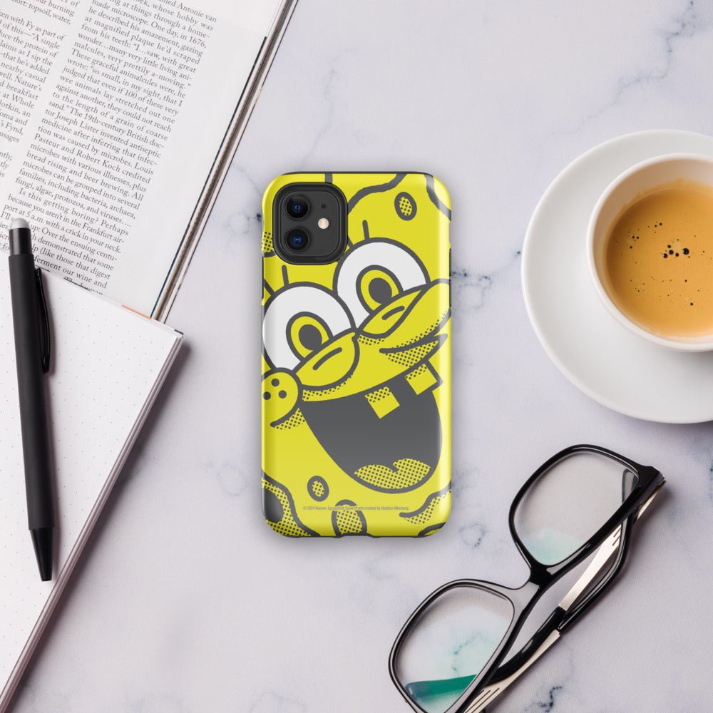 SpongeBob SquarePants Pop Art Tough Case for iPhone - Paramount Shop