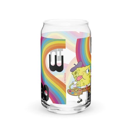 SpongeBob Squarepants Rainbow Can Glass - Paramount Shop
