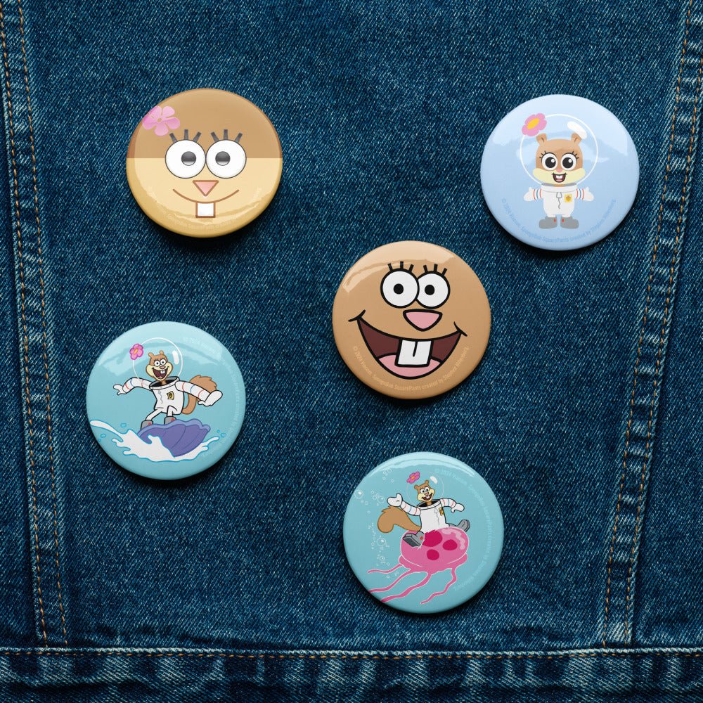 Spongebob Squarepants Sandy Pin Set - Paramount Shop