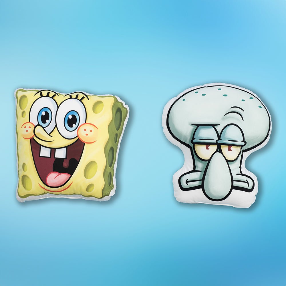 SpongeBob SquarePants Smiling Face Pillow - Paramount Shop