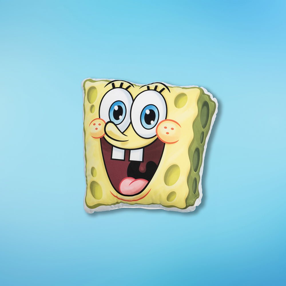 SpongeBob SquarePants Smiling Face Pillow - Paramount Shop