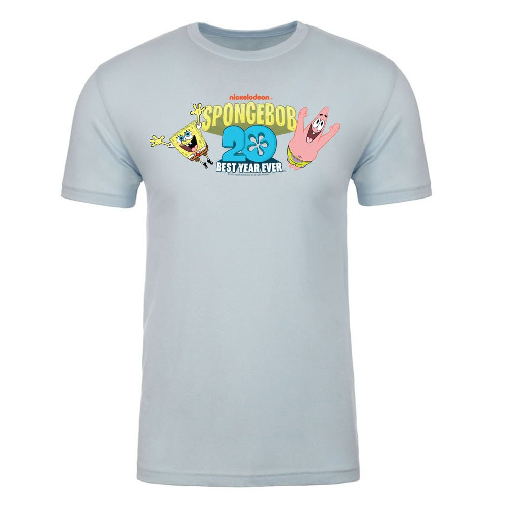 SpongeBob SquarePants SpongeBob and Patrick Short Adult Short Sleeve T - Shirt - Paramount Shop