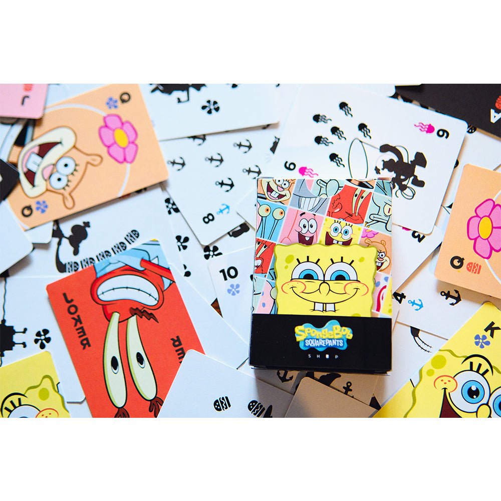 SpongeBob SquarePants SpongeBob SquarePants Playing Card Deck - Paramount Shop