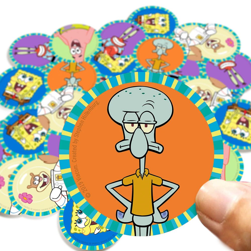 SpongeBob SquarePants Squidward Stickers - Paramount Shop