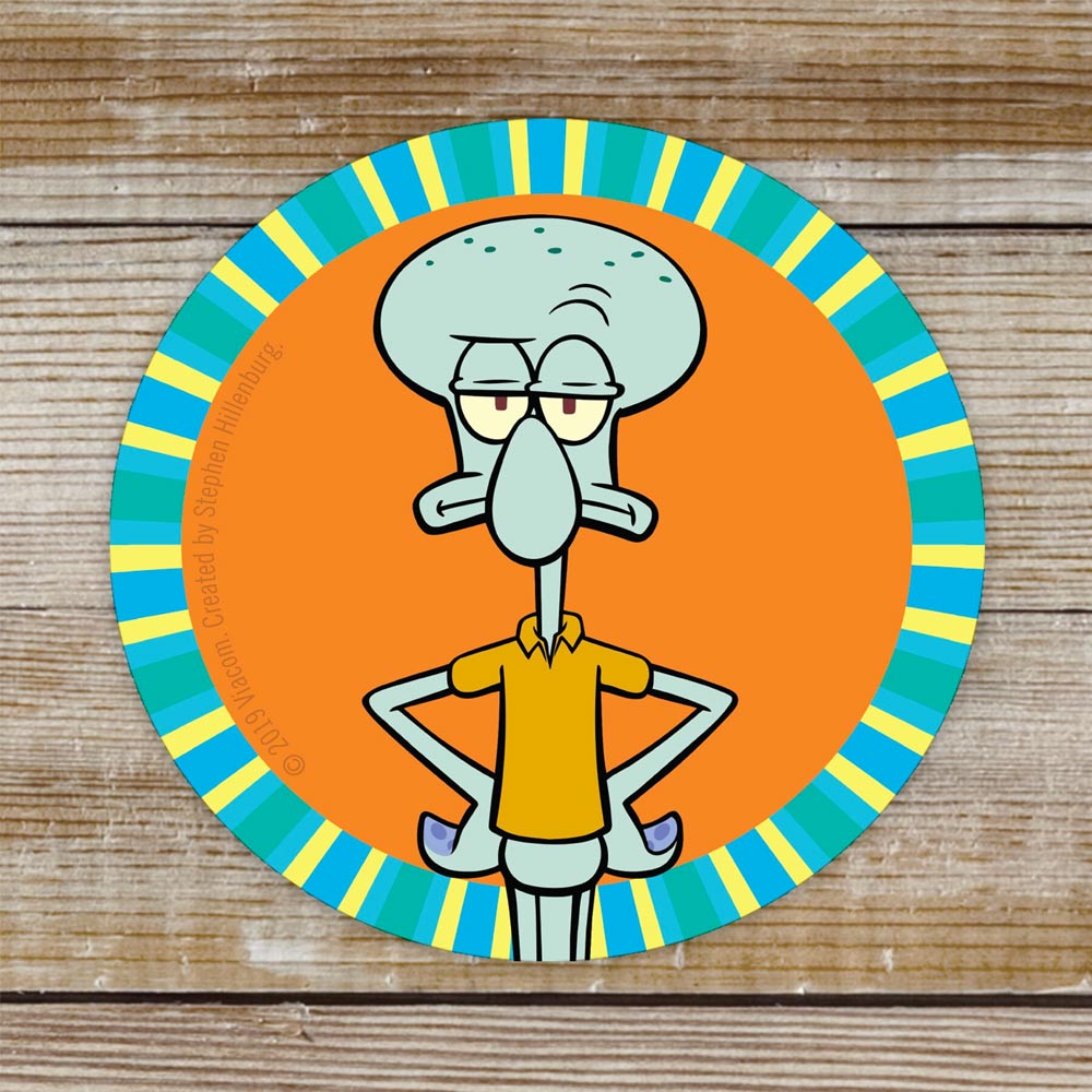 SpongeBob SquarePants Squidward Stickers - Paramount Shop