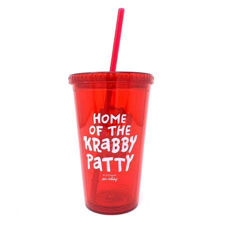 SpongeBob SquarePants The Krusty Krab 16 oz Tumbler with Straw