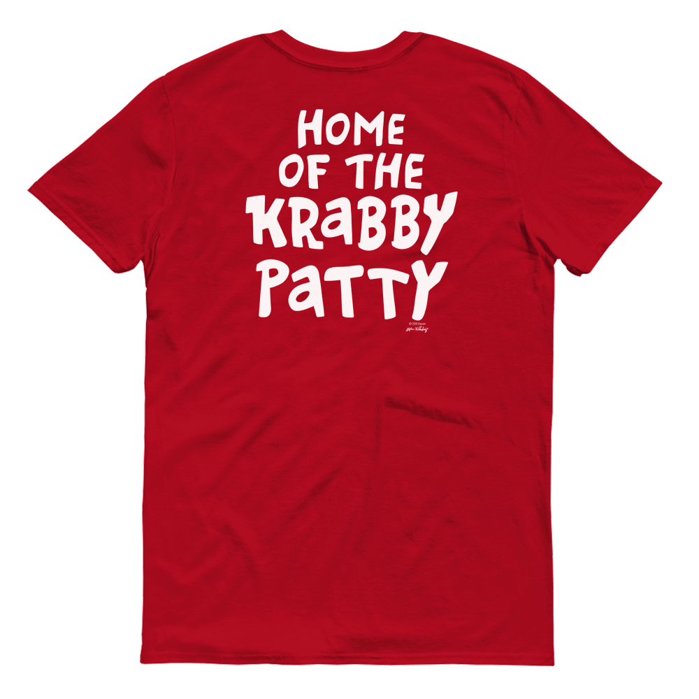 SpongeBob SquarePants The Krusty Krab Adult Short Sleeve T - Shirt - Paramount Shop