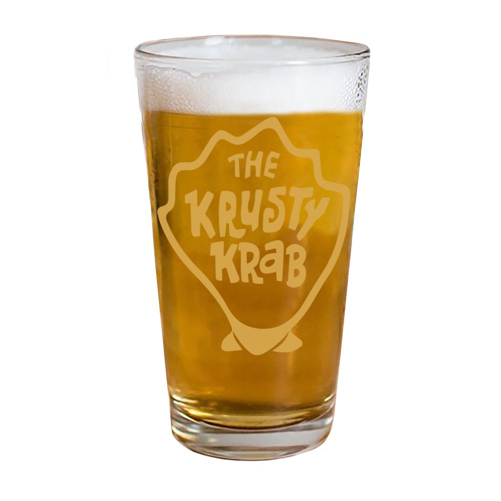 SpongeBob SquarePants The Krusty Krab Drinking Glass - Paramount Shop
