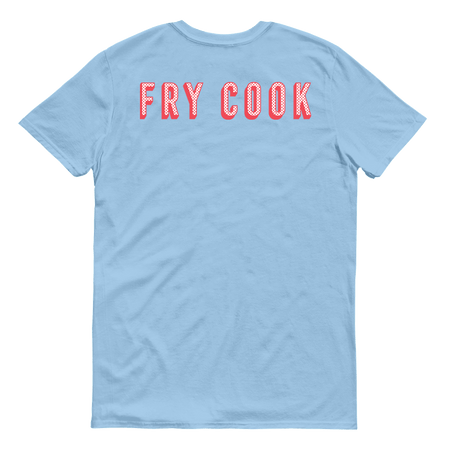 SpongeBob SquarePants The Krusty Krab Fry Cook Adult Short Sleeve T - Shirt - Paramount Shop