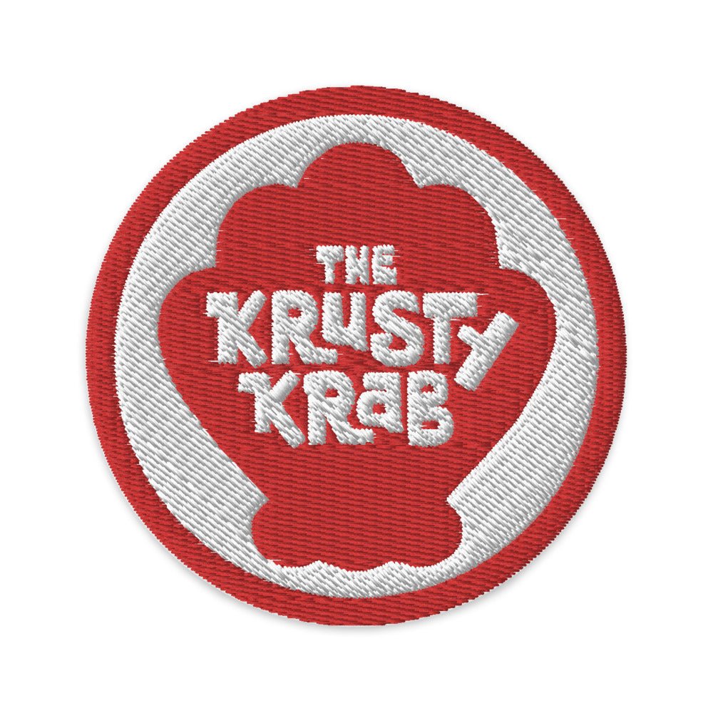 Spongebob Squarepants The Krusty Krab Logo Patch – Paramount Shop