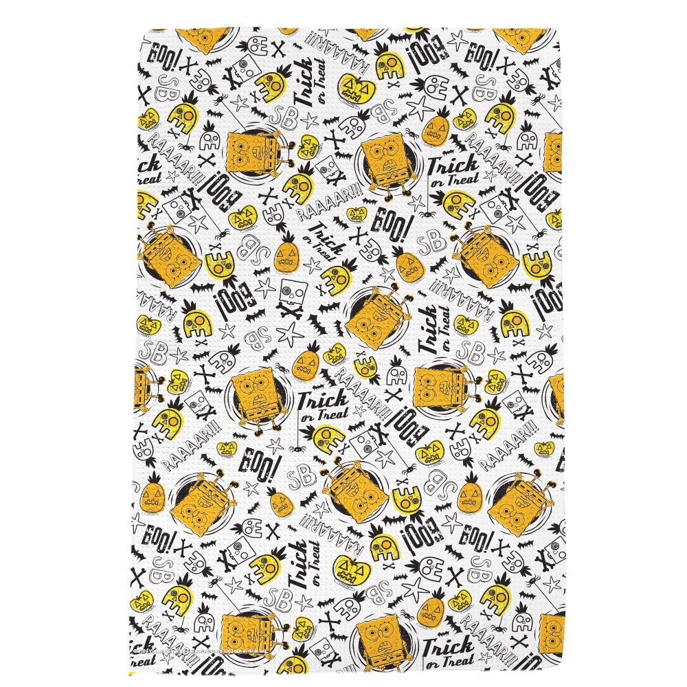 SpongeBob SquarePants Trick or Treat Kitchen Towel - Paramount Shop