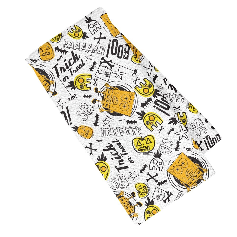 SpongeBob SquarePants Trick or Treat Kitchen Towel - Paramount Shop